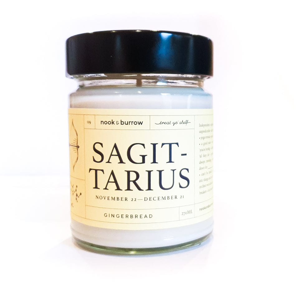 Sagittarius Astrology Range candle